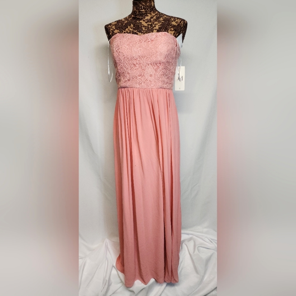 DFI Los Angeles strapless gown.  Sz XL.  NWTS